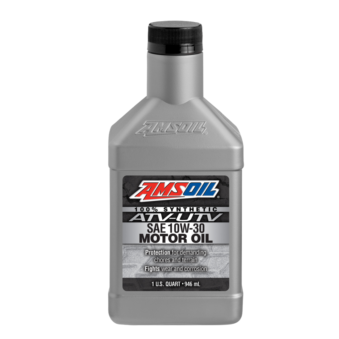 Amsoil Aceite de Motor 100 % Sintético para ATV/UTV AMSOIL 10W-30 1 Cuarto - 946 ml.