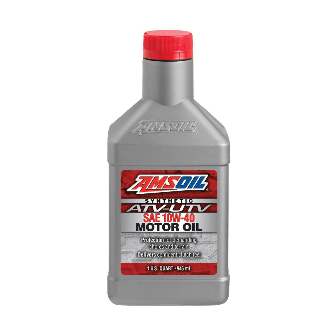 Amsoil Aceite de Motor 100 % Sintético para ATV/UTV AMSOIL 10W-40 1 Cuarto - 946 ml.