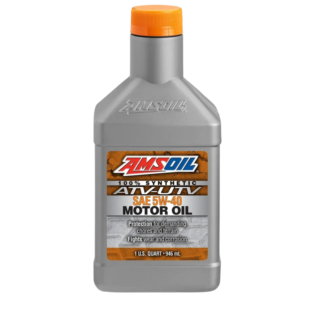 Amsoil Aceite de Motor 100 % Sintético para Vehículos Todo Terreno/Vehículos Utilitarios Todoterreno AMSOIL 5W-40 1 Cuarto - 946 ml.